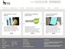 Tablet Screenshot of havasmedia.nl
