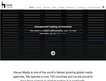 Tablet Screenshot of havasmedia.com